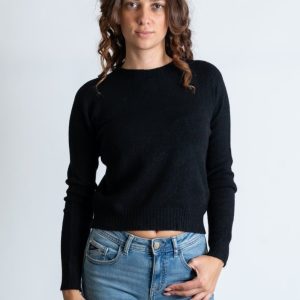 Maglie – Maglia giro boxy Nero