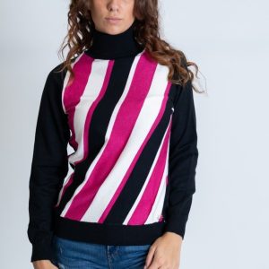 Maglie – Maglia dolcevita lurex