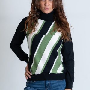 Maglie – Maglia dolcevita lurex