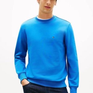 Maglie – Essential terry crew Blue Orbit