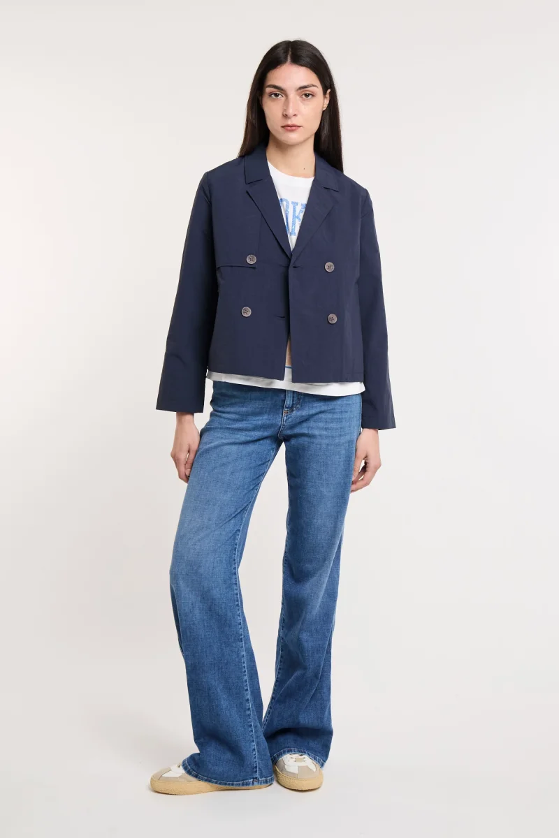 Nice Things Trench Corto Idrorepellente 7524 - immagine 2