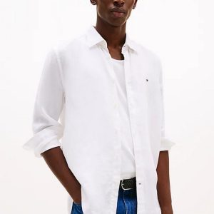Camicie – Pigment dyed shirt White