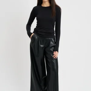 NINA MARS Pantaloni Ecopelle 8831