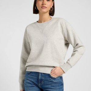 Felpe – Raglan crew sweat Grey Heather
