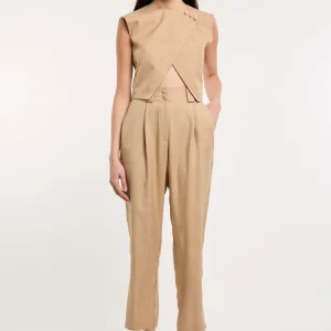 ACTUALEE Pantaloni vita Alta 7667