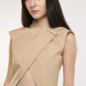 ACTUALEE Top/Gilet 7666