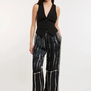 Mes Demoiselles Pantaloni con Borchiette 7121