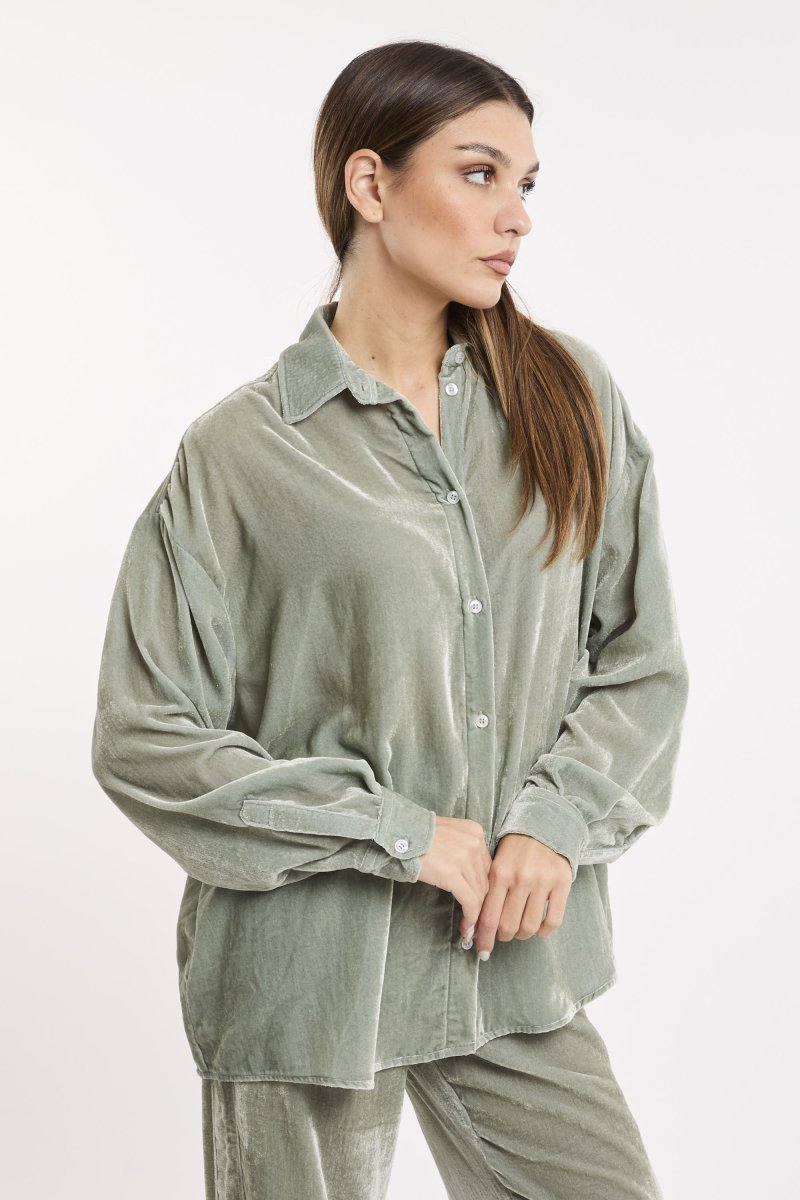 Cruna Camicia In Velluto 6529 - immagine 4
