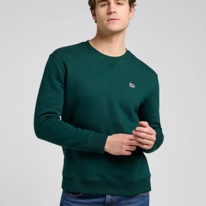 Felpe – Patch crew sweat Forest Green