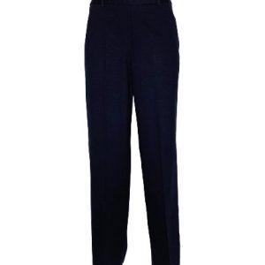 Pantalone palazzo con piping felpa strech