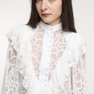 ACTUALEE Camicia Pizzo 7663