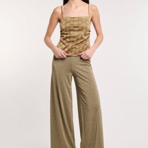 OTRO AMOR Pantaloni in Maglina Lurex 7645