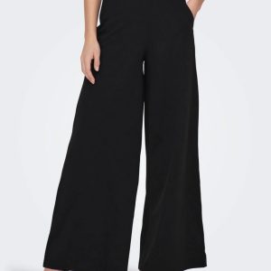 Pantaloni – Jdytanja flared pantalone Black