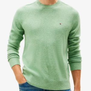Maglie – Lambswool crew Fort Green Heather