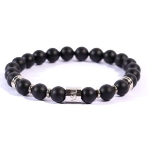 Bracciale – Bracciale pietra Onice Nero