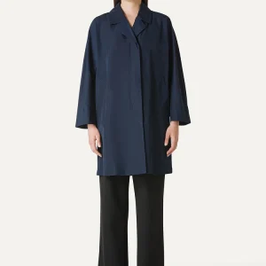 TRENCH BLU NOTTE E ROSA ANTICO -OOF WEAR-