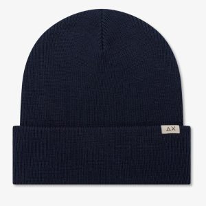 Berretti lana – Cap basic Navy