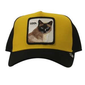 BERRETTI – Cool Cat trucker cap Gold