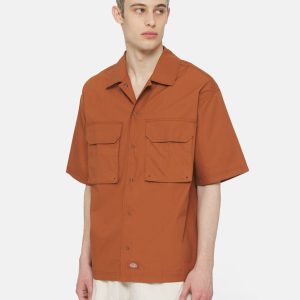 Camicia m/m – Fisherville shirt Mocha Bisque