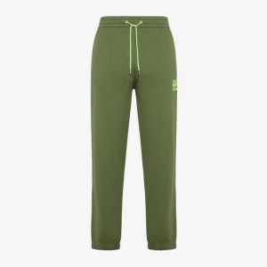 Pantaloni sportivi – Pant long fluo in felpa Verde
