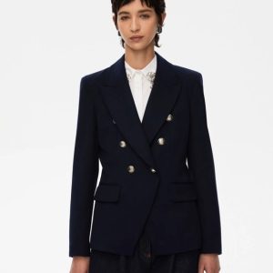 Blazer doppio petto strech