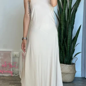 Abito Asimmetrico Halter
