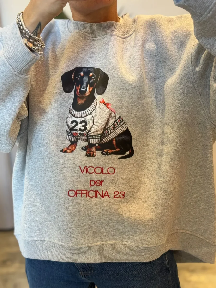 Vicolo x Officina 23 – Felpa bassotto