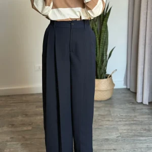 Vicolo – pantalone fluido doppia pinces