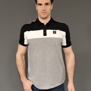 Polo – Oswald polo Black/White