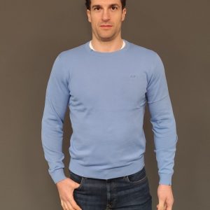 Maglie – Sweater basic Avio