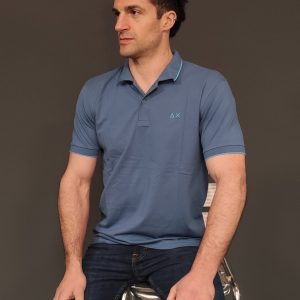Polo – Polo small stripes Avio Scuro