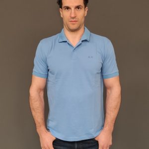 Polo – Polo small stripes Avio