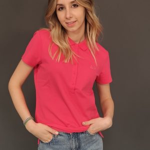 Polo – Polo solid slim Fuxia