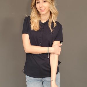 Polo – Polo solid slim Navy