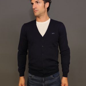 Maglie – Cardigan basic Navy