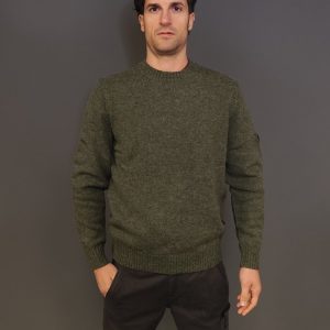 Maglie – Arran maglia lana Green