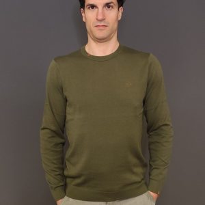 Maglie – Sweater basic Verde scuro