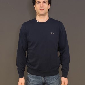 Felpe – Sweat basic crew Navy Blue