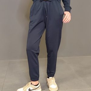 Pantaloni sportivi – Sweatpant piquet Navy