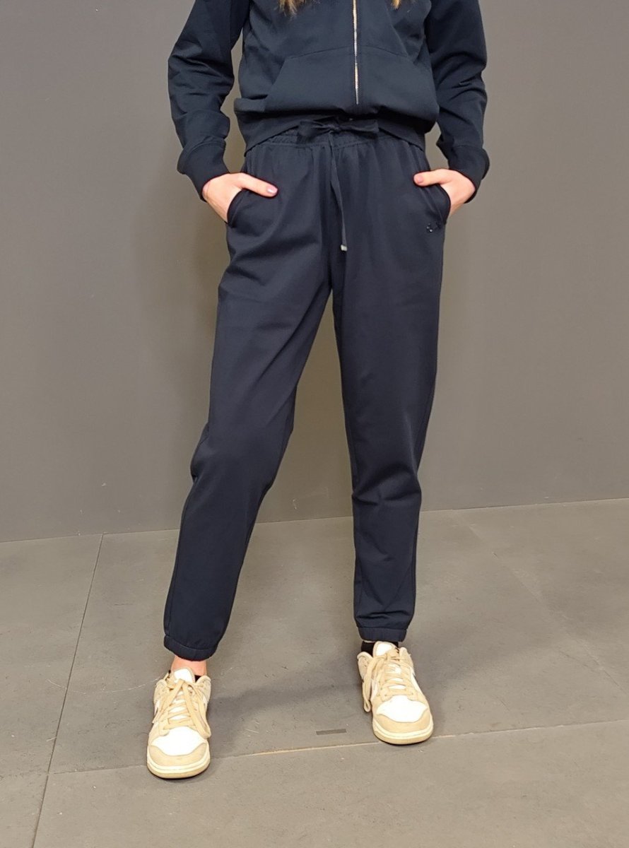 Pantaloni sportivi – Sweatpant piquet Navy - immagine 3
