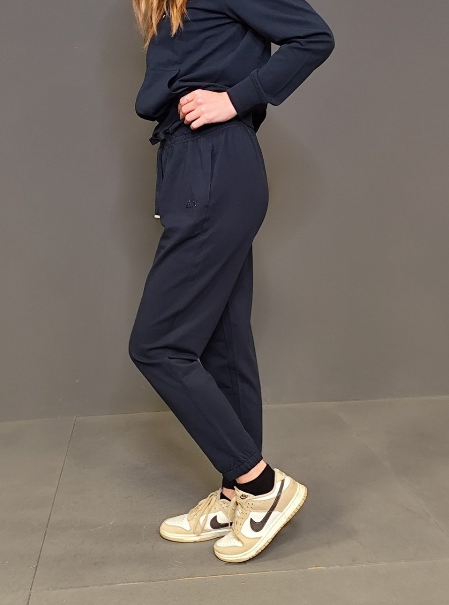 Pantaloni sportivi – Sweatpant piquet Navy - immagine 4
