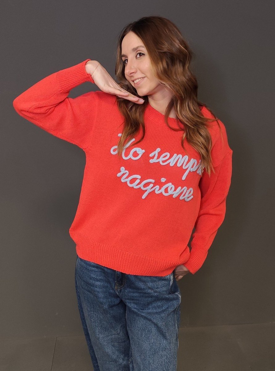Maglie – Ho sempre ragione maglia Corallo - immagine 2