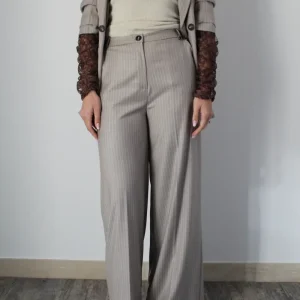 Pantalone palazzo gessato – Have One