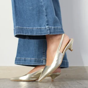 Slingback platino gold – Divine Follie