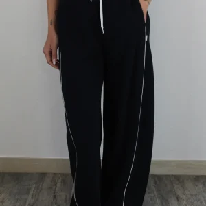 Pantalone tuta cuciture blu navy – Vicolo