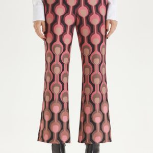 MALIPARMÌ – PANTALONE TEMPLE DEGRADÉ CADY