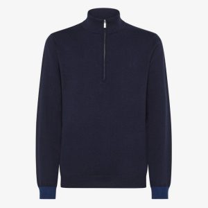 Maglie – Zip Stripes maglia zip Navy
