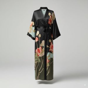 Kimono Floreale Lungo