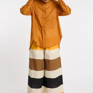 Phisique Du Role Pantaloni Crop a righe 5711