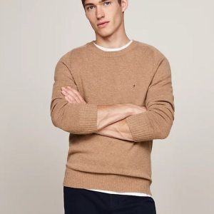 Maglie – Lambswool crew Canvas Heather
